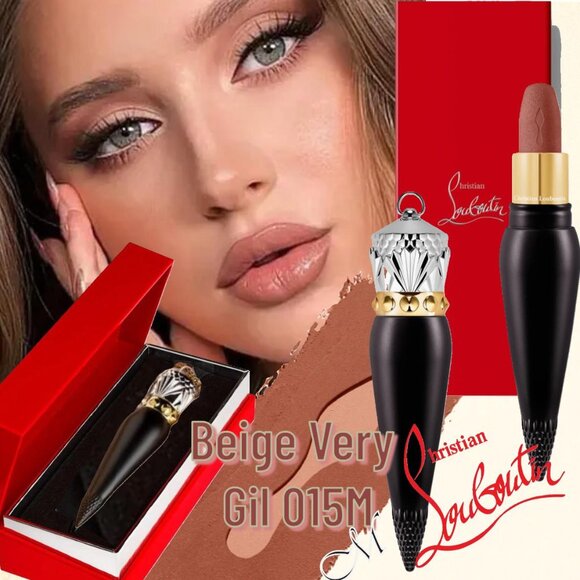 Christian Louboutin Other - Christian Louboutin Velvet Matte*Lipstick~Beige Very Gil 015M 3.8g NIB/Sealed